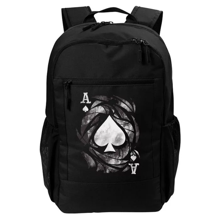 Grunge Ace Of Spades Daily Commute Backpack