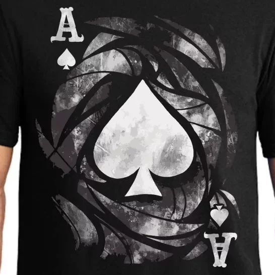 Grunge Ace Of Spades Pajama Set