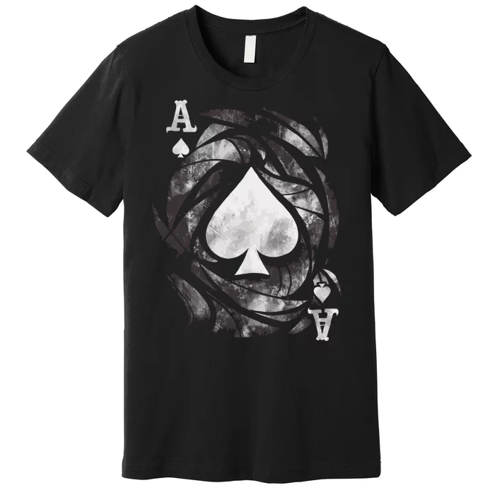 Grunge Ace Of Spades Premium T-Shirt