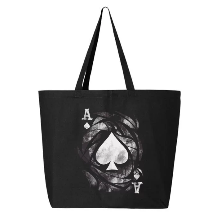 Grunge Ace Of Spades 25L Jumbo Tote