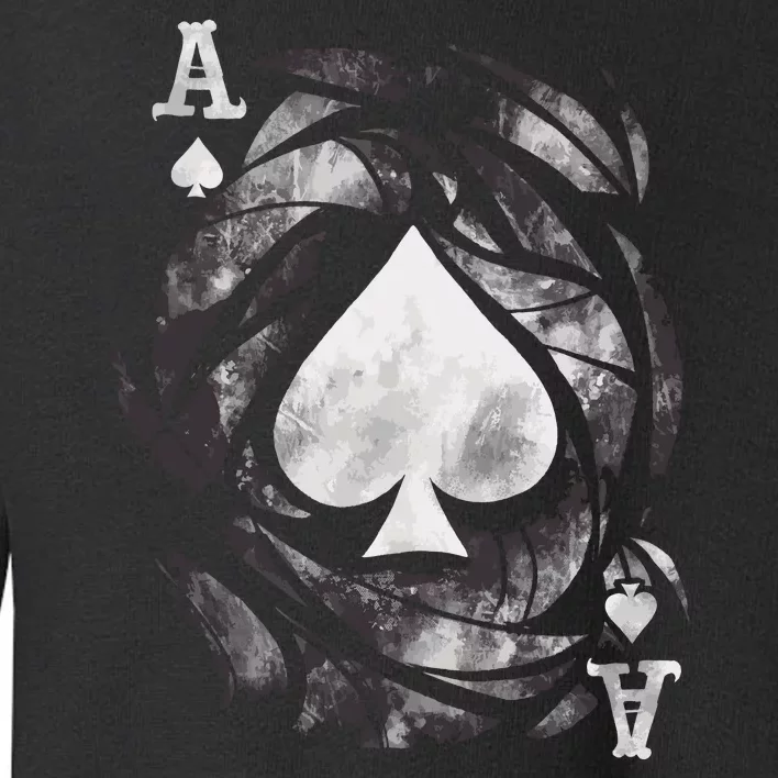 Grunge Ace Of Spades Toddler Sweatshirt