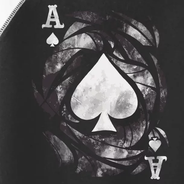 Grunge Ace Of Spades Toddler Fine Jersey T-Shirt