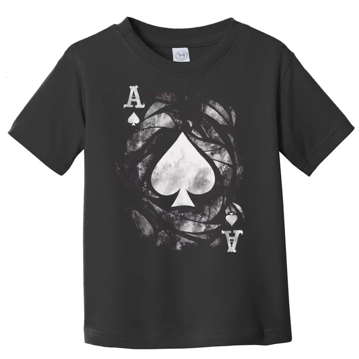 Grunge Ace Of Spades Toddler T-Shirt