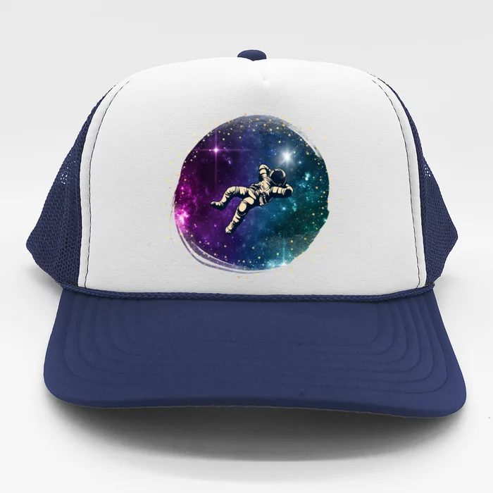 Galaxy Astronaut Outer Space Trucker Hat