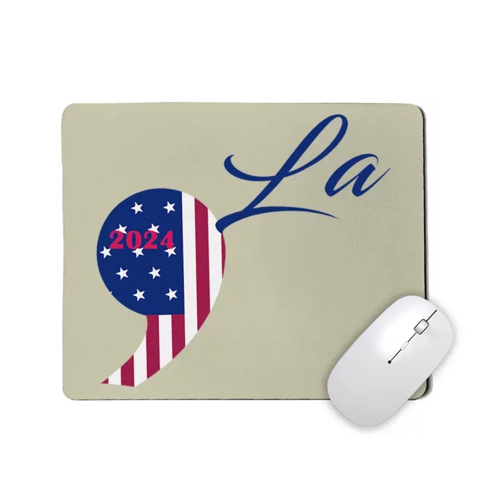 Go All Out Comma La 2024 Mousepad