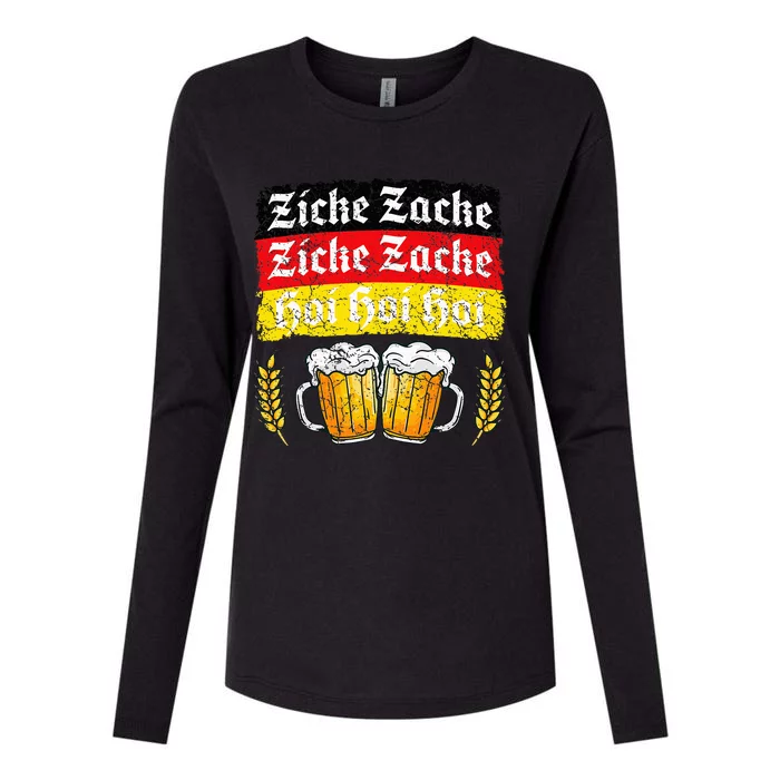 German American Oktoberfest Womens Cotton Relaxed Long Sleeve T-Shirt