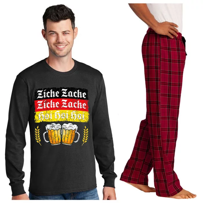 German American Oktoberfest Long Sleeve Pajama Set