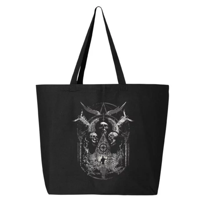 Gothic Aesthetic Occult Unholy Grunge Emo Punk 25L Jumbo Tote