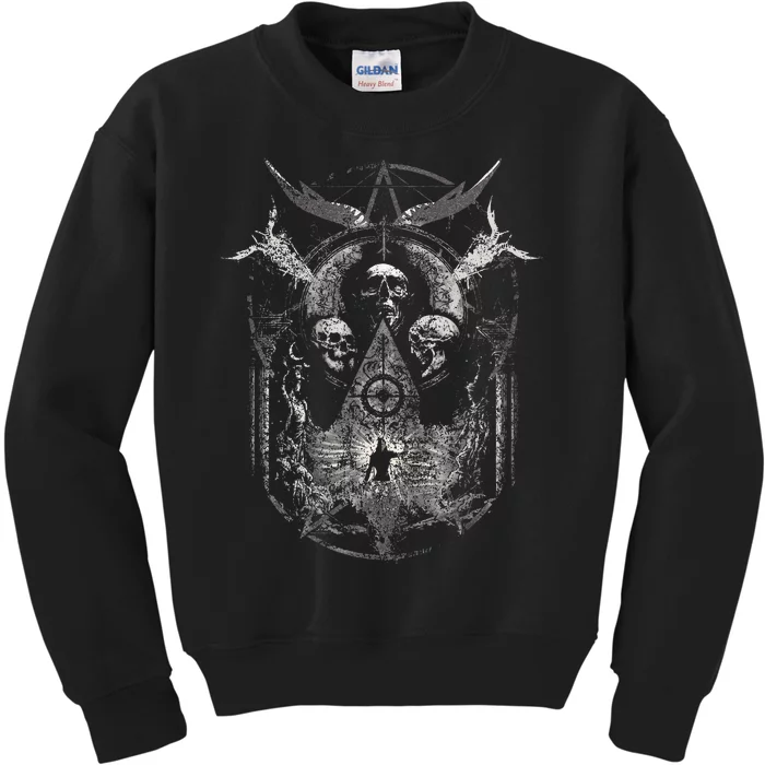 Gothic Aesthetic Occult Unholy Grunge Emo Punk Kids Sweatshirt