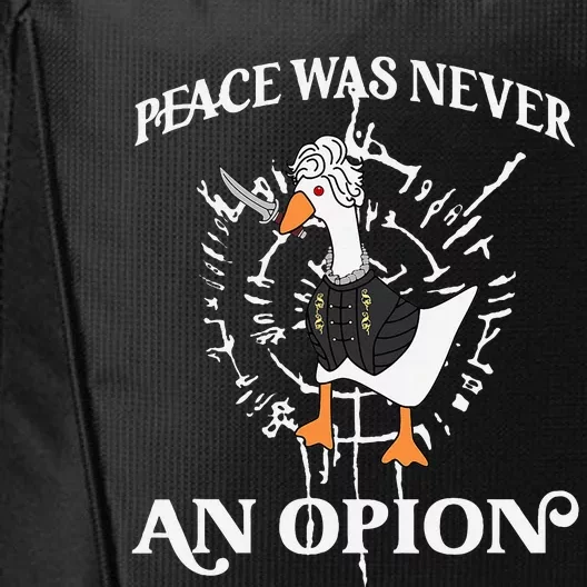 Goose Astarion Peace was an Never Option City Backpack