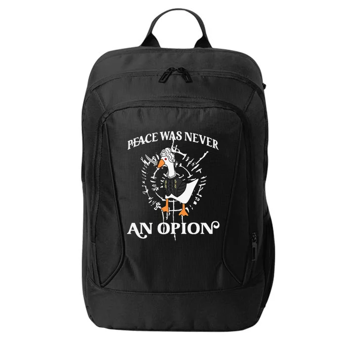 Goose Astarion Peace was an Never Option City Backpack