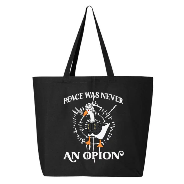 Goose Astarion Peace was an Never Option 25L Jumbo Tote