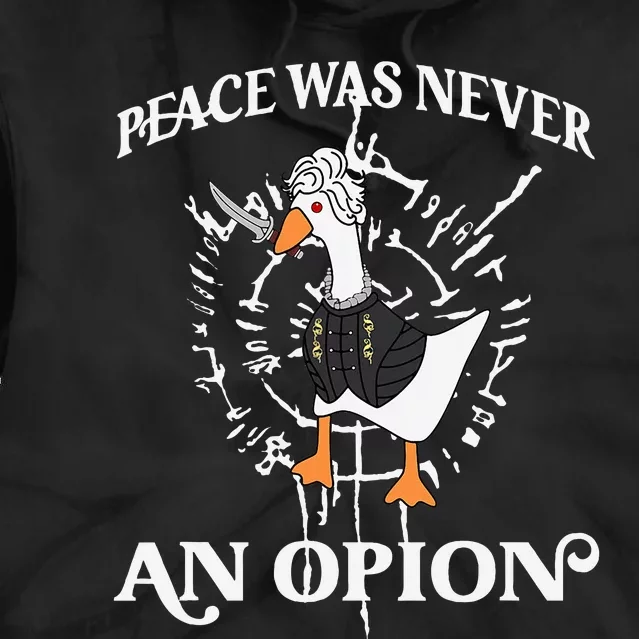 Goose Astarion Peace was an Never Option Tie Dye Hoodie