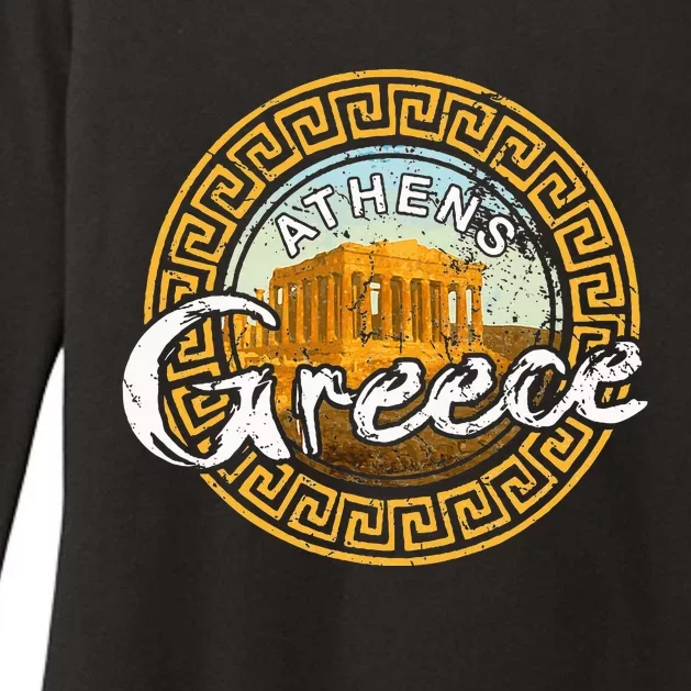 Greece Athens Parthenon Acropolis Womens CVC Long Sleeve Shirt