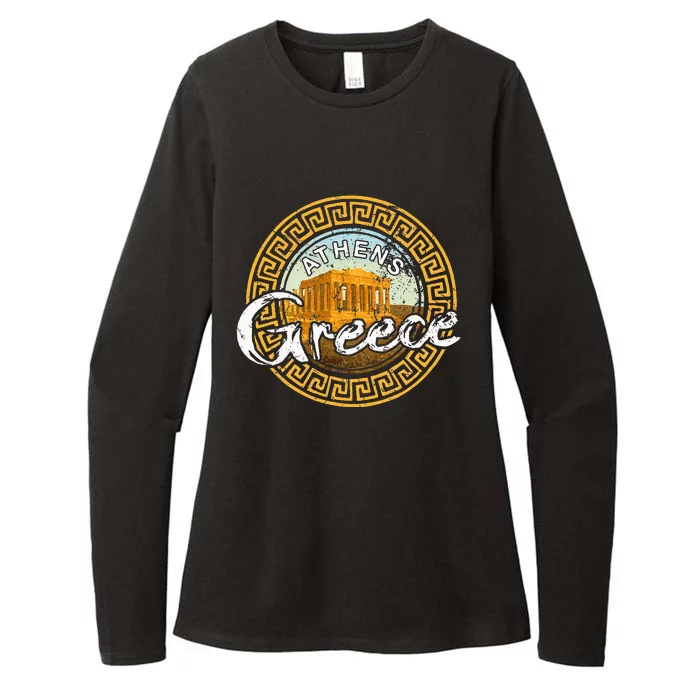 Greece Athens Parthenon Acropolis Womens CVC Long Sleeve Shirt