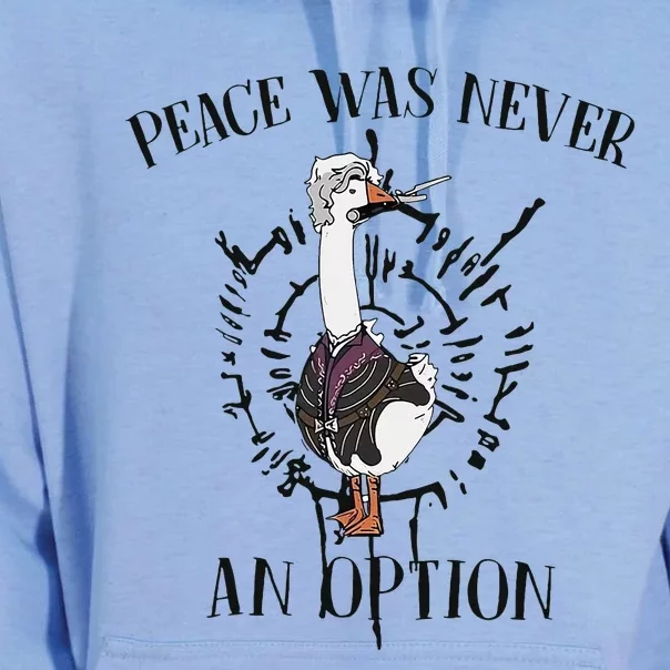 Goose Astarion Peace Was Never An Option Goose Goose Duck Unisex Surf Hoodie