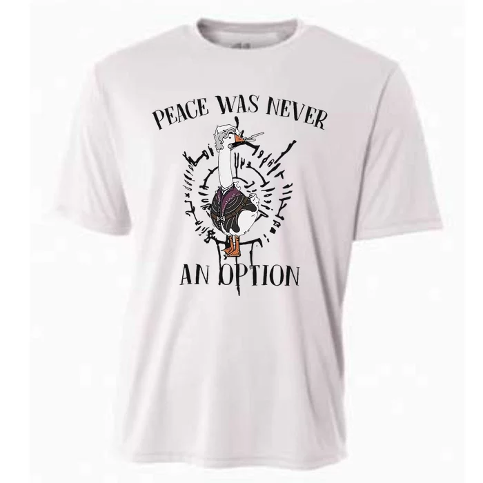 Goose Astarion Peace Was Never An Option Goose Goose Duck Cooling Performance Crew T-Shirt