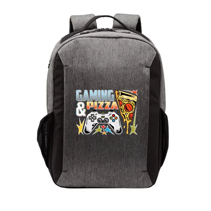 Gaming And Pizza Lover Fan Vector Backpack