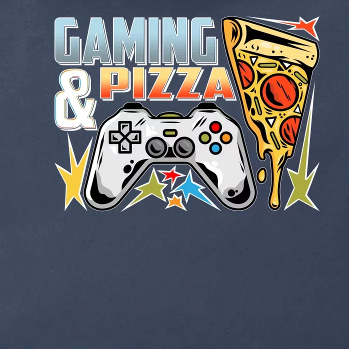 Gaming And Pizza Lover Fan Zip Tote Bag