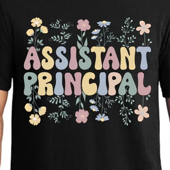 Groovy Assistant Principal Flowers Assistant Principals Gift Pajama Set