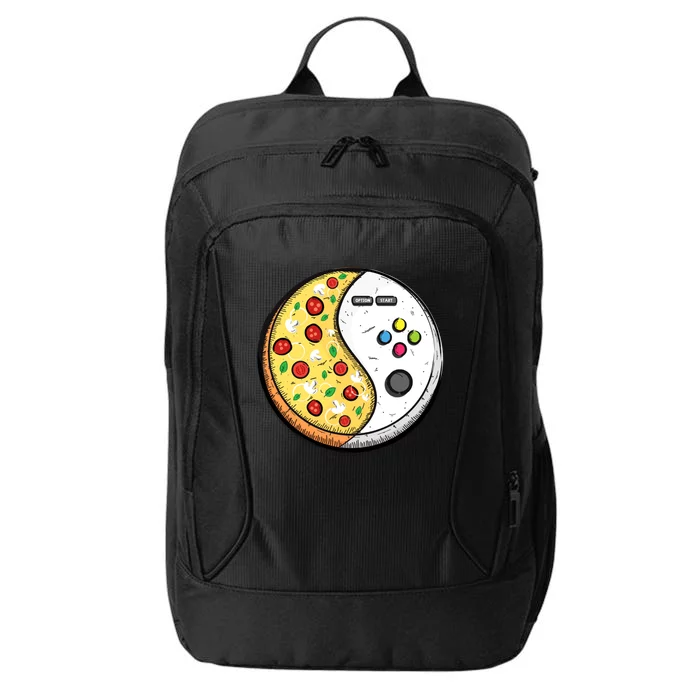 Gaming And Pizza Design For Gamer Gift City Backpack