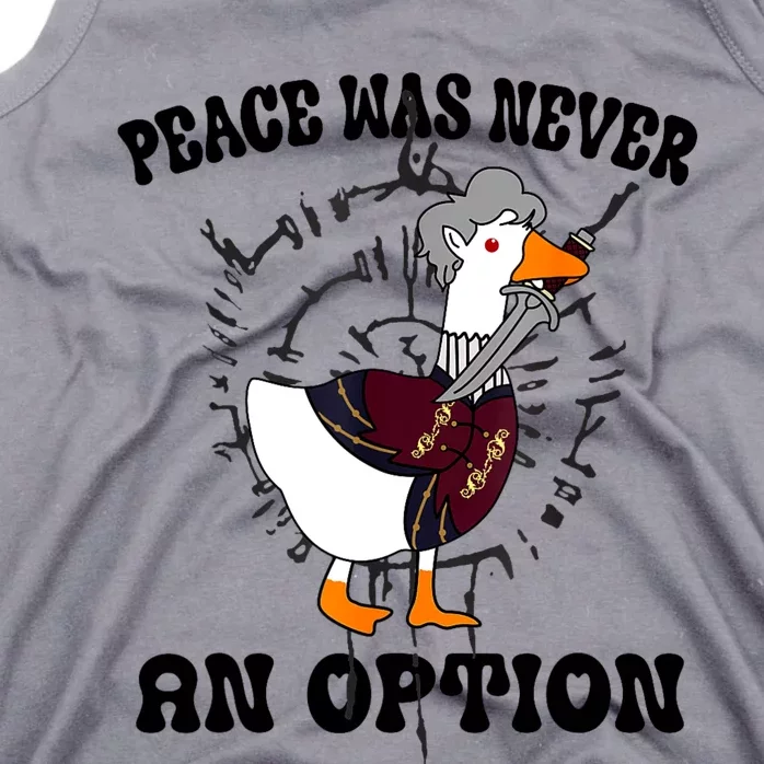 Goose Astarion Peace Was An Never Option Tank Top