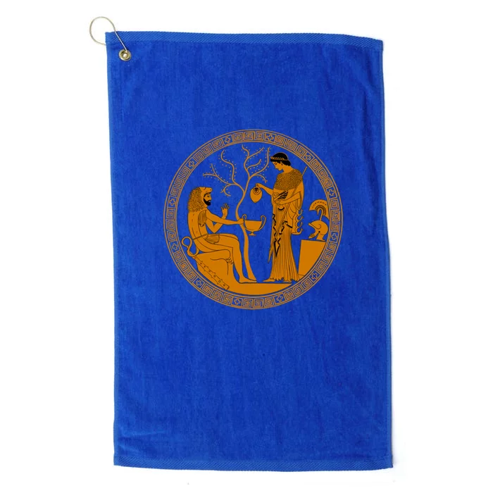 Goddess Athena Refreshing Heracles Platinum Collection Golf Towel