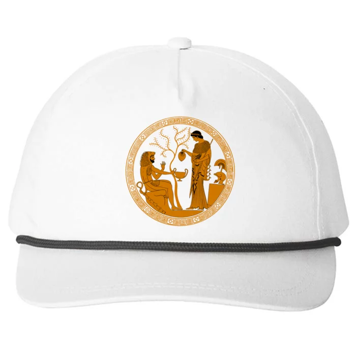 Goddess Athena Refreshing Heracles Snapback Five-Panel Rope Hat