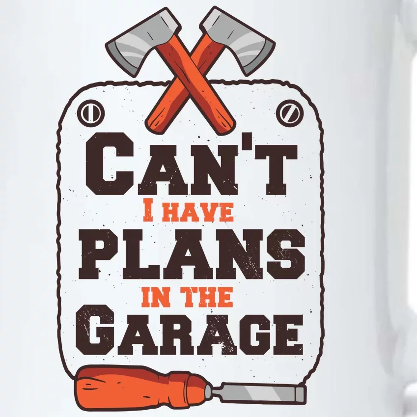 Garage Plans Black Color Changing Mug