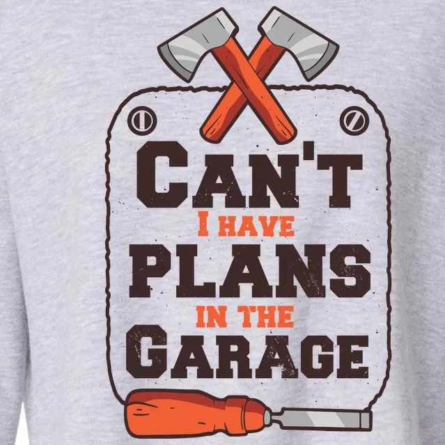 Garage Plans Cropped Pullover Crew