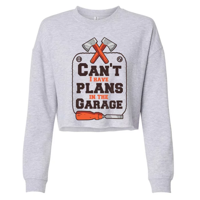 Garage Plans Cropped Pullover Crew