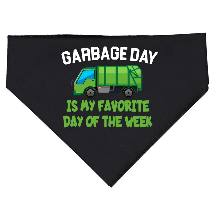 Garbage Day Is My favorite Day USA-Made Doggie Bandana