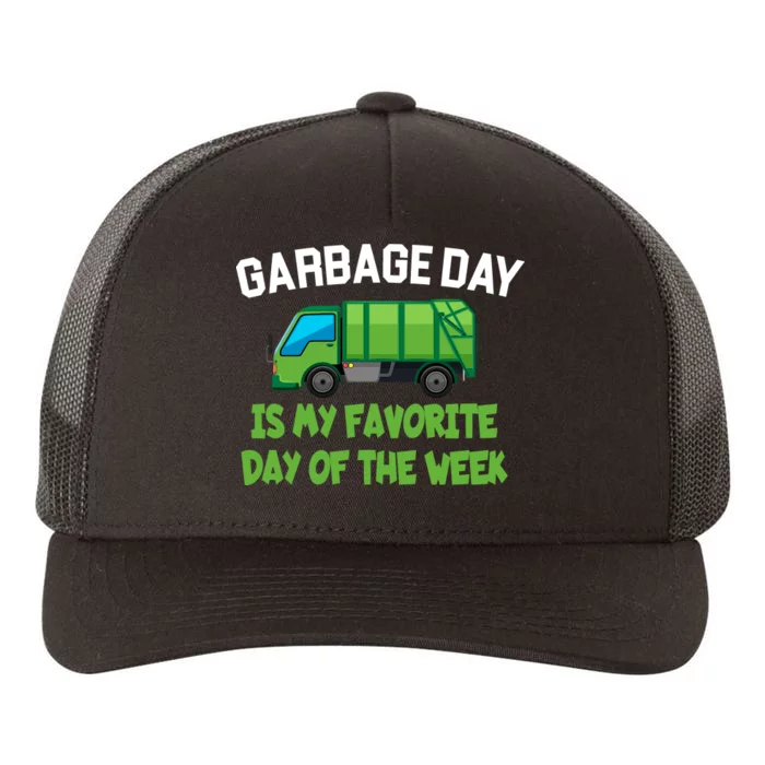 Garbage Day Is My favorite Day Yupoong Adult 5-Panel Trucker Hat