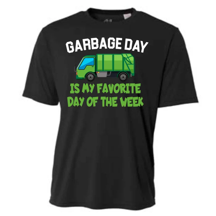 Garbage Day Is My favorite Day Cooling Performance Crew T-Shirt