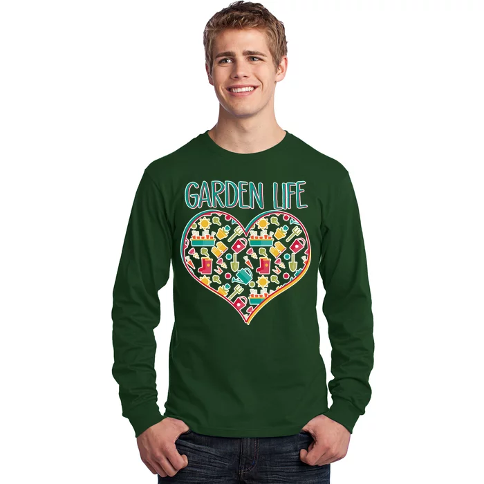 Garden Life Doodle Long Sleeve Shirt