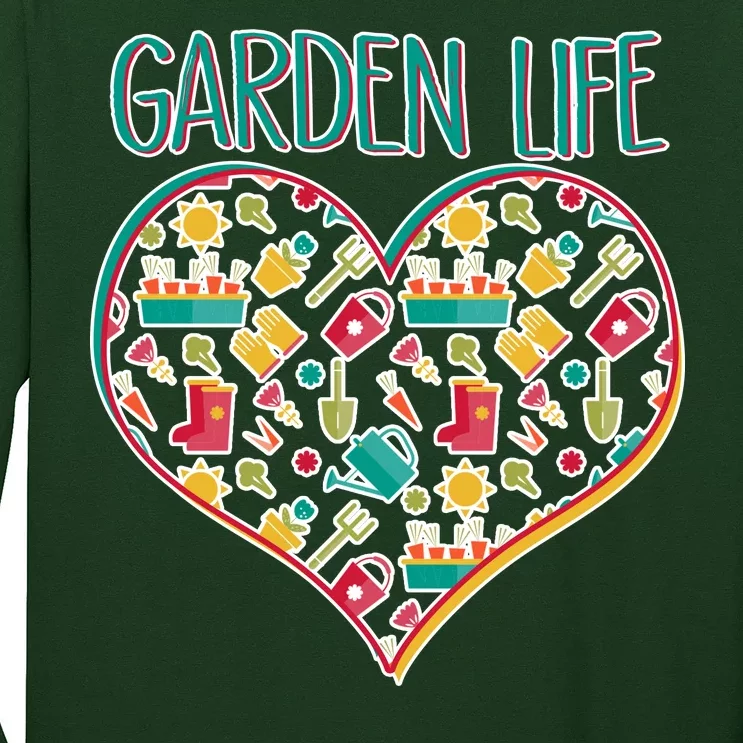 Garden Life Doodle Long Sleeve Shirt