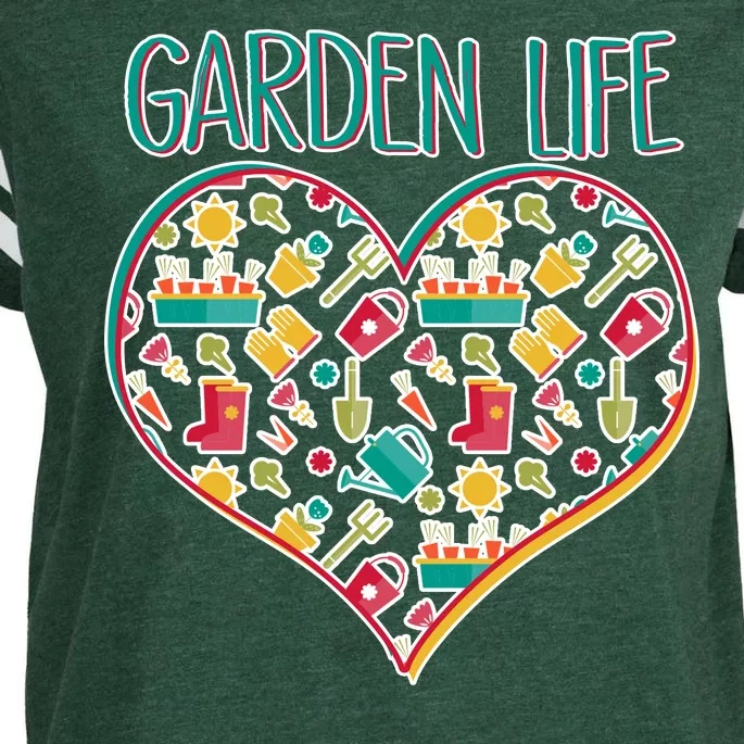 Garden Life Doodle Enza Ladies Jersey Football T-Shirt