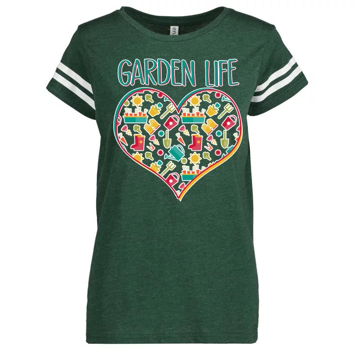 Garden Life Doodle Enza Ladies Jersey Football T-Shirt