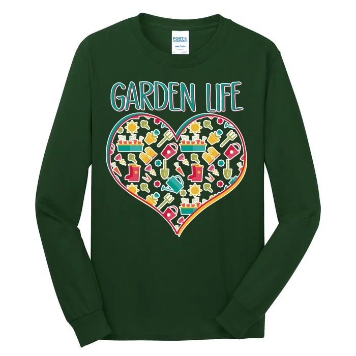 Garden Life Doodle Tall Long Sleeve T-Shirt