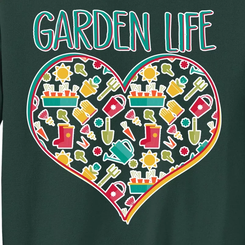 Garden Life Doodle Tall Sweatshirt