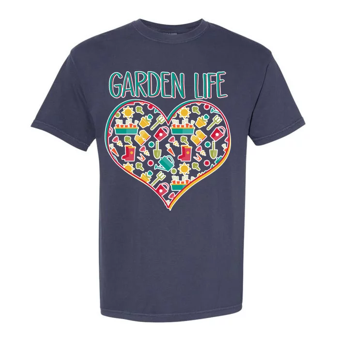 Garden Life Doodle Garment-Dyed Heavyweight T-Shirt