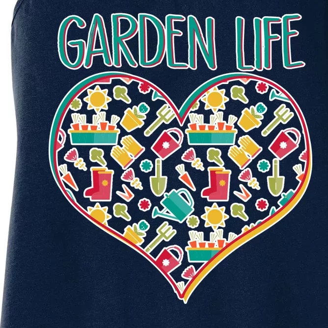 Garden Life Doodle Women's Racerback Tank