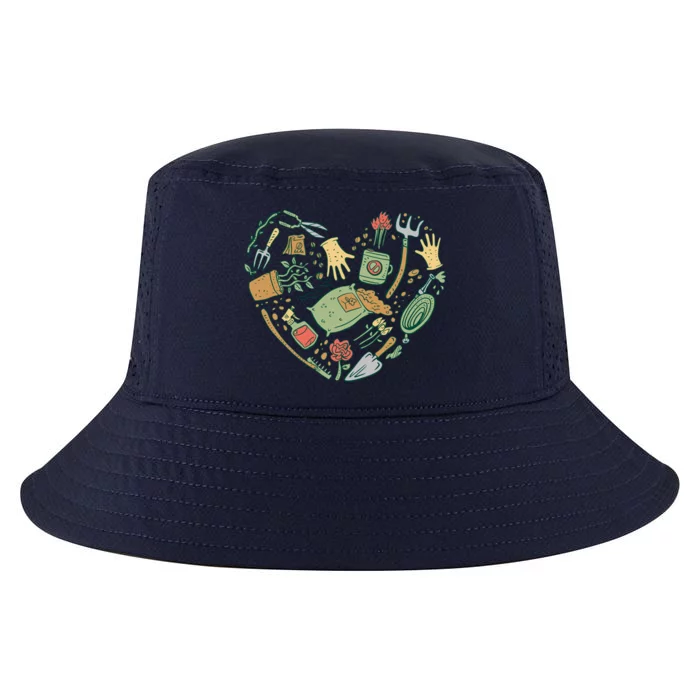 Garden Tools Heart Cool Comfort Performance Bucket Hat