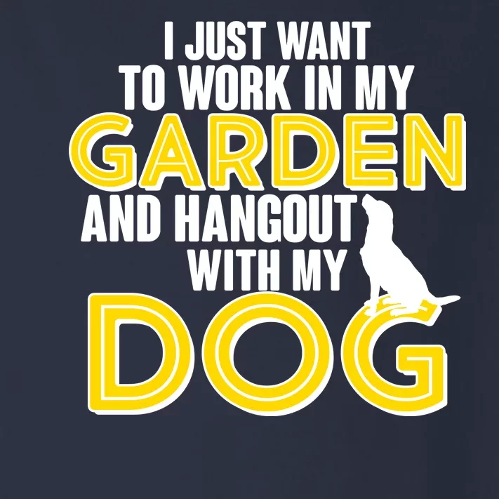 Gardening And Hangout With My Dogs Toddler Long Sleeve Shirt