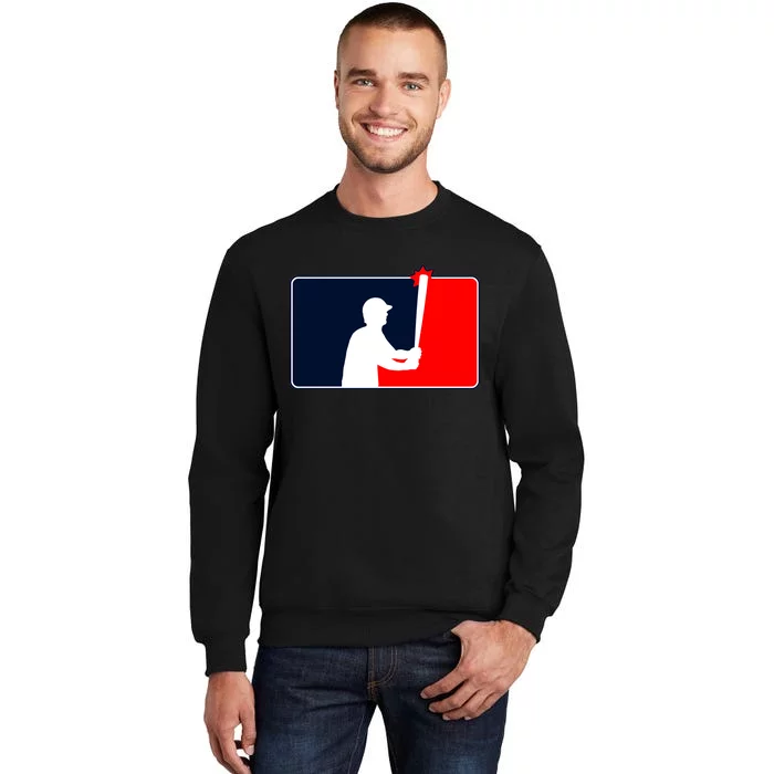 Gardner Banging The Dugout Roof Tall Sweatshirt