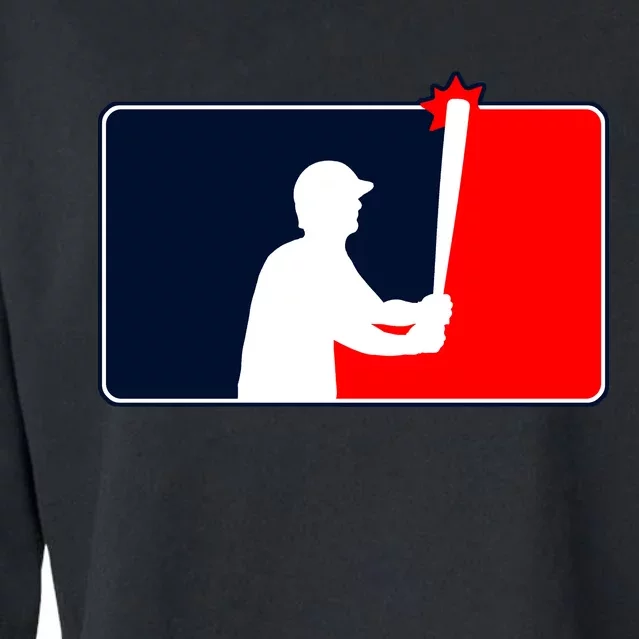 Gardner Banging The Dugout Roof Cropped Pullover Crew