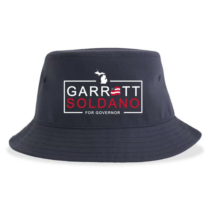 Garret Soldano For Governor Election Sustainable Bucket Hat