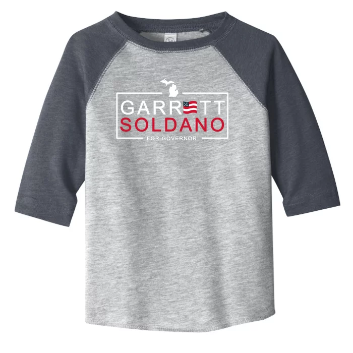 Garret Soldano For Governor Election Toddler Fine Jersey T-Shirt