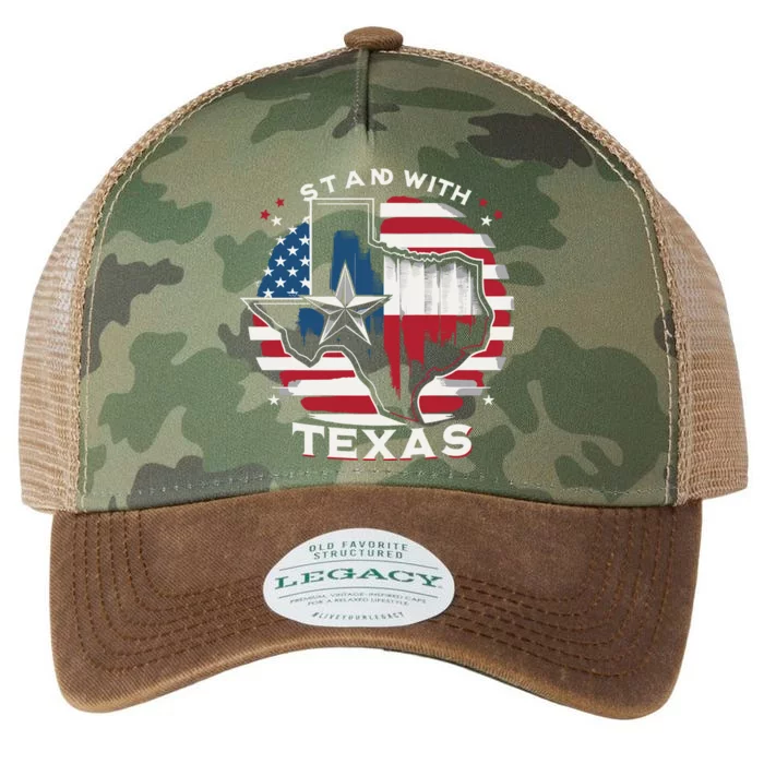 Greg Abbott Stand With Texas Legacy Tie Dye Trucker Hat