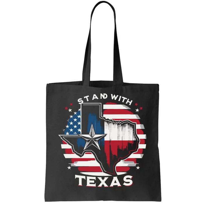 Greg Abbott Stand With Texas Tote Bag